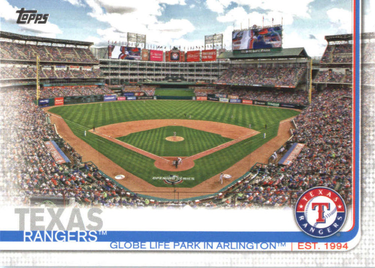 2019 Topps #509 Globe Life Park in Arlington NM-MT Texas Rangers 