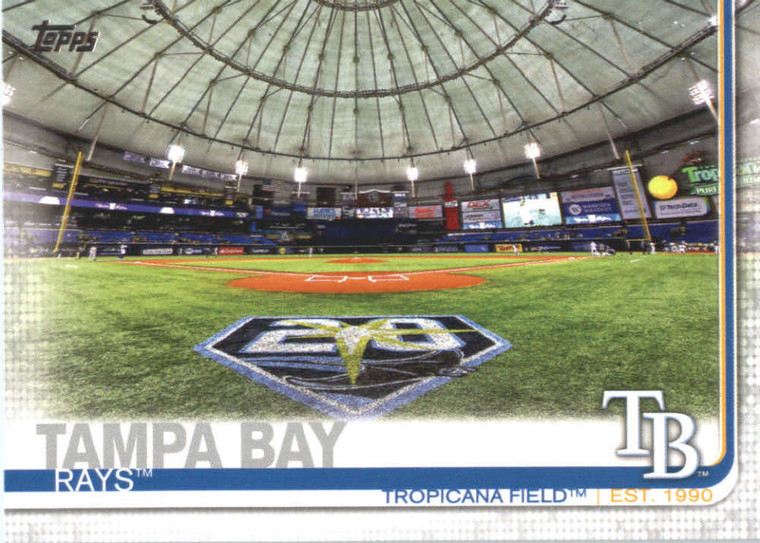 SOLD 77989 2019 Topps #566 Tropicana Field NM-MT Tampa Bay Rays 
