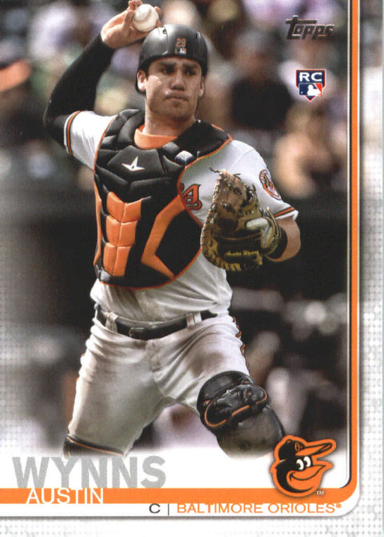 2019 Topps #582 Austin Wynns NM-MT RC Rookie Baltimore Orioles 