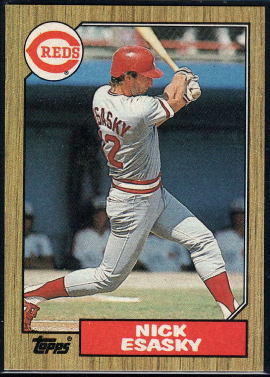 1987 Topps #13 Nick Esasky NM-MT Cincinnati Reds 
