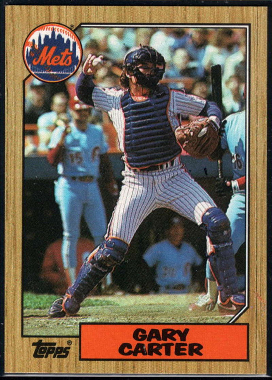 1987 Topps #20 Gary Carter NM-MT New York Mets 
