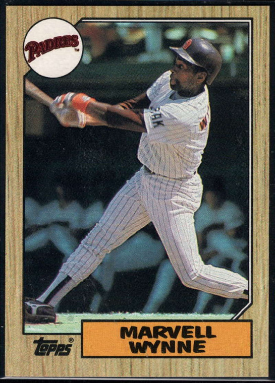 1987 Topps #37 Marvell Wynne NM-MT San Diego Padres 