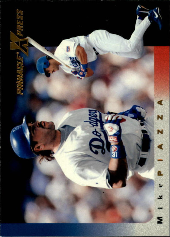 1997 Pinnacle XPress #16 Mike Piazza NM-MT Los Angeles Dodgers 