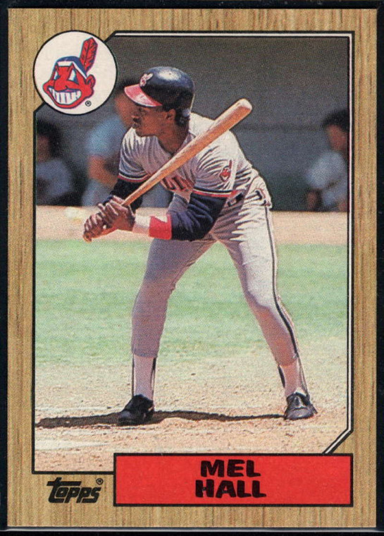 1987 Topps #51 Mel Hall NM-MT Cleveland Indians 