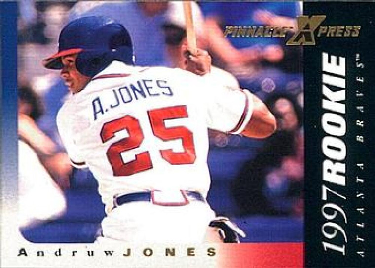 1997 Pinnacle XPress #116 Andruw Jones NM-MT Atlanta Braves 