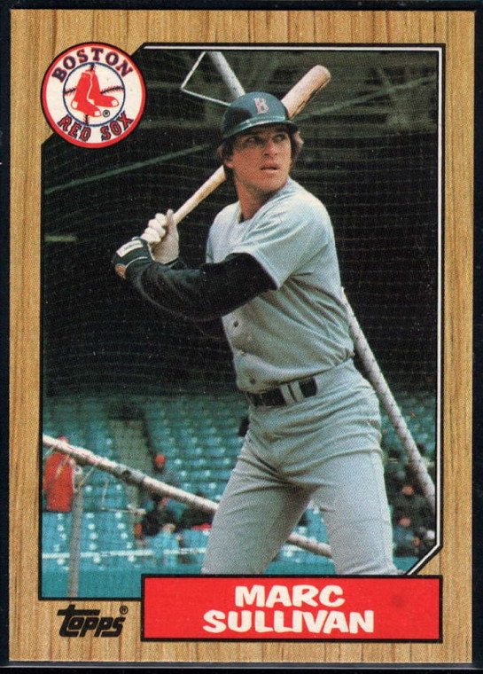 1987 Topps #66 Marc Sullivan NM-MT Boston Red Sox 