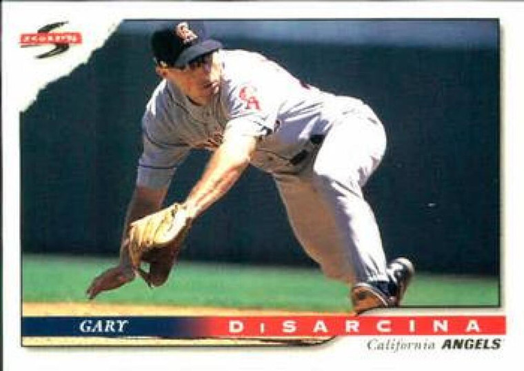 1996 Score #64 Gary DiSarcina NM-MT California Angels 