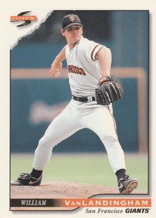 1996 Score #164 William Van Landingham NM-MT San Francisco Giants 