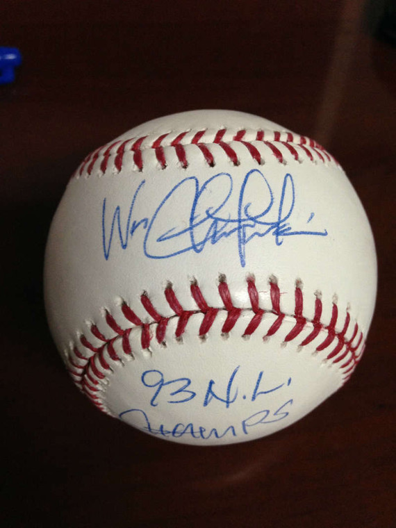 Wes Chamberlain Autographed ROMLB '93 NL Champs