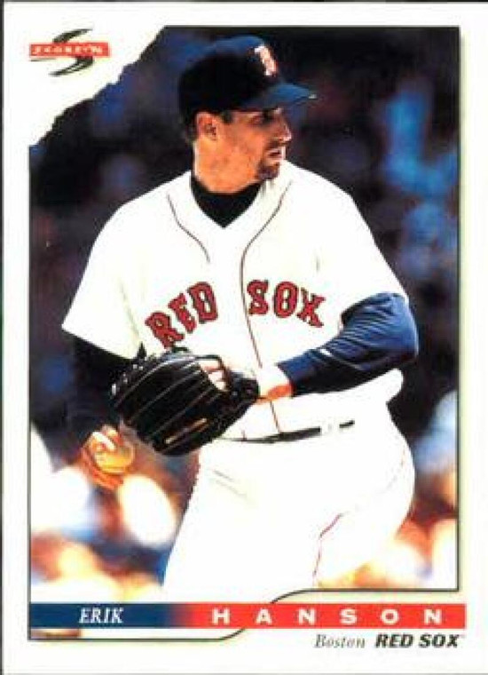 1996 Score #318 Erik Hanson NM-MT Boston Red Sox 