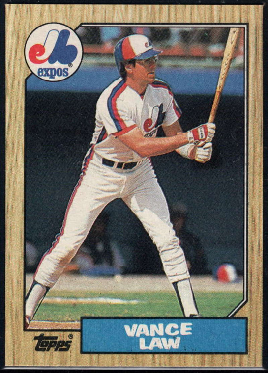 1987 Topps #127 Vance Law NM-MT Montreal Expos 