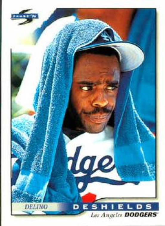 1996 Score #446 Delino DeShields NM-MT Los Angeles Dodgers 
