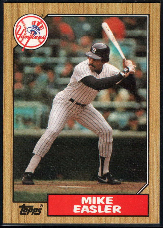 1987 Topps #135 Mike Easler NM-MT New York Yankees 
