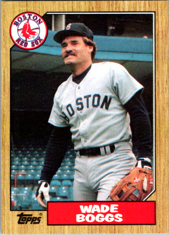 1987 Topps #150 Wade Boggs NM-MT Boston Red Sox 