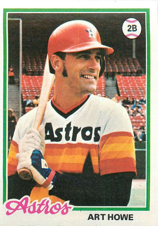 1978 Topps #13 Art Howe VG RC Rookie Houston Astros 