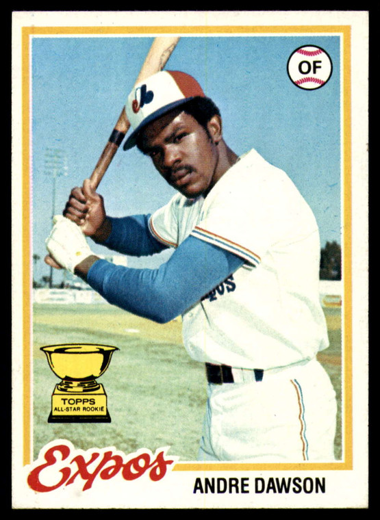 1978 Topps #72 Andre Dawson GOOD Montreal Expos 