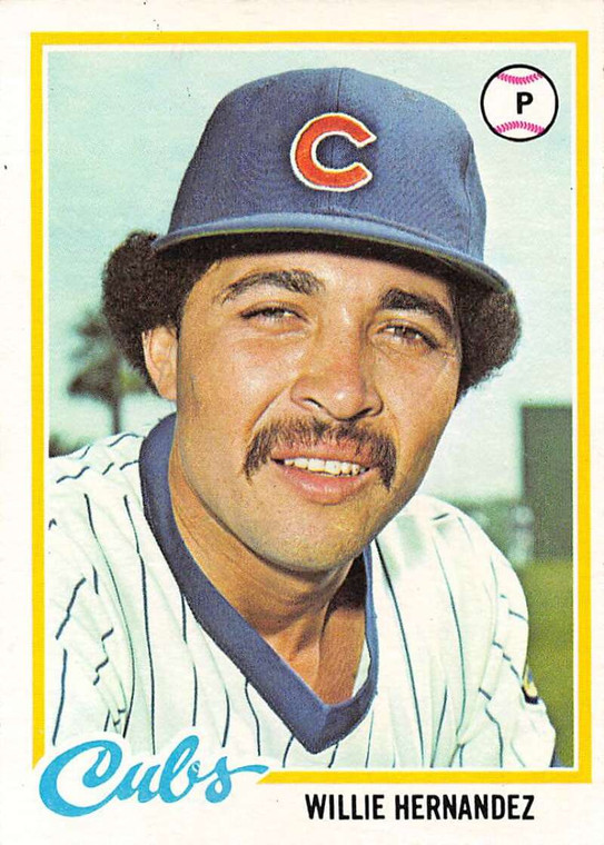 1978 Topps #99 Willie Hernandez VG RC Rookie Chicago Cubs 