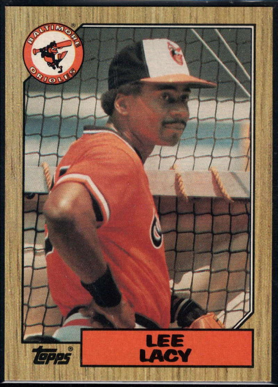 1987 Topps #182 Lee Lacy NM-MT Baltimore Orioles 