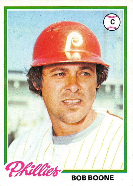 1978 Topps #161 Bob Boone VG Philadelphia Phillies 