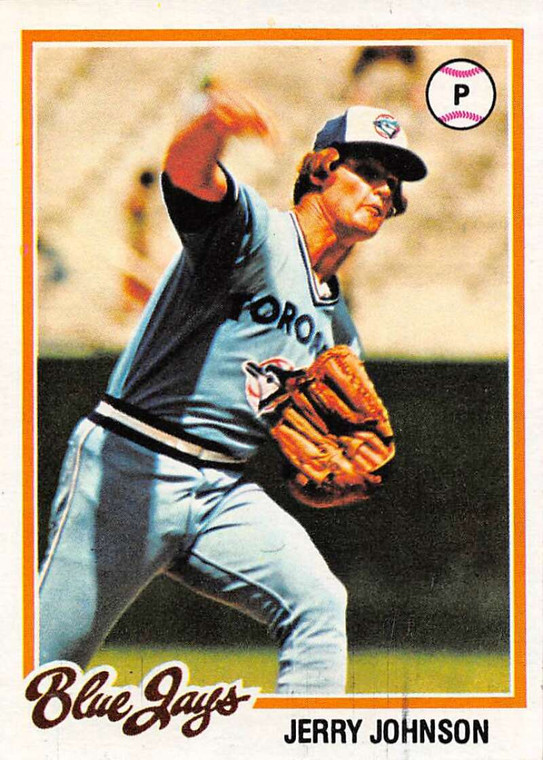 1978 Topps #169 Jerry Johnson COND Toronto Blue Jays 