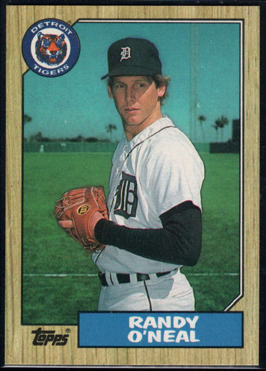 1987 Topps #196 Randy O'Neal UER NM-MT Detroit Tigers 