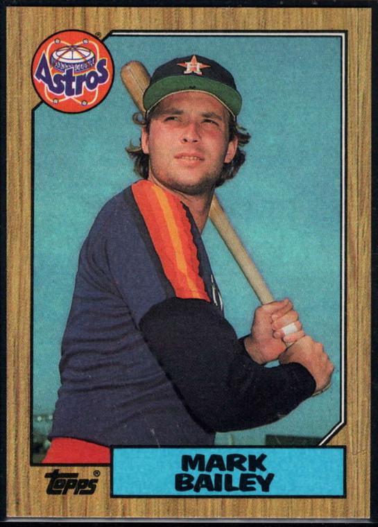 1987 Topps #197 Mark Bailey NM-MT Houston Astros 