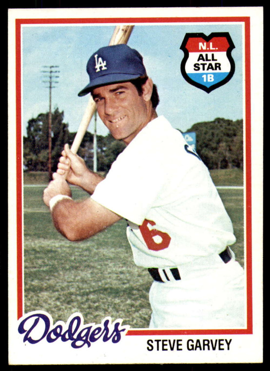 1978 Topps #350 Steve Garvey VG Los Angeles Dodgers 