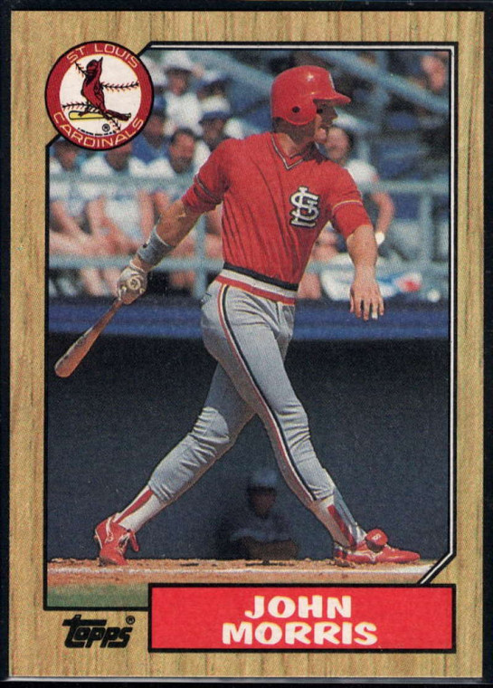 1987 Topps #211 John Morris NM-MT St. Louis Cardinals 