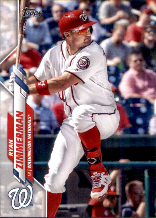 2020 Topps #385 Ryan Zimmerman NM-MT Washington Nationals 