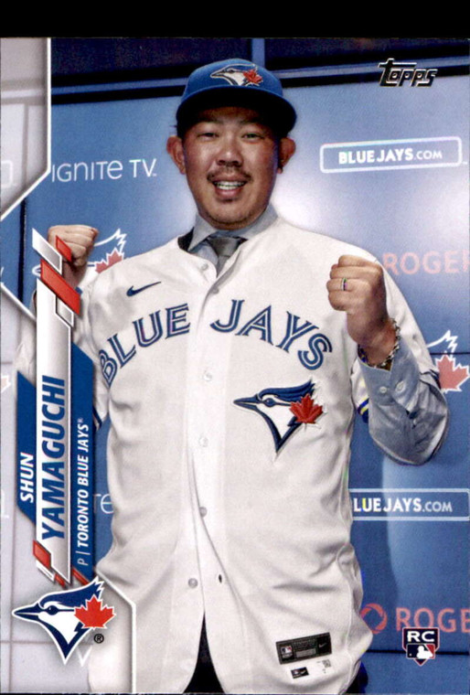 2020 Topps #449 Shun Yamaguchi NM-MT RC Rookie Toronto Blue Jays 