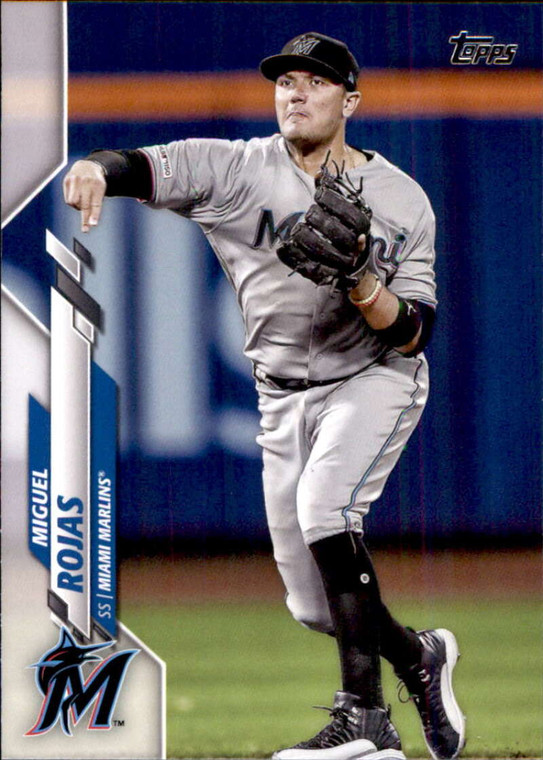2020 Topps #453 Miguel Rojas NM-MT Miami Marlins 