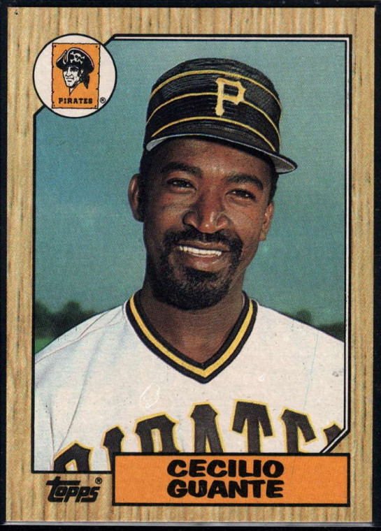 1987 Topps #219 Cecilio Guante NM-MT Pittsburgh Pirates 