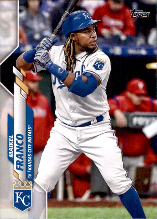 2020 Topps #515 Maikel Franco NM-MT Kansas City Royals 