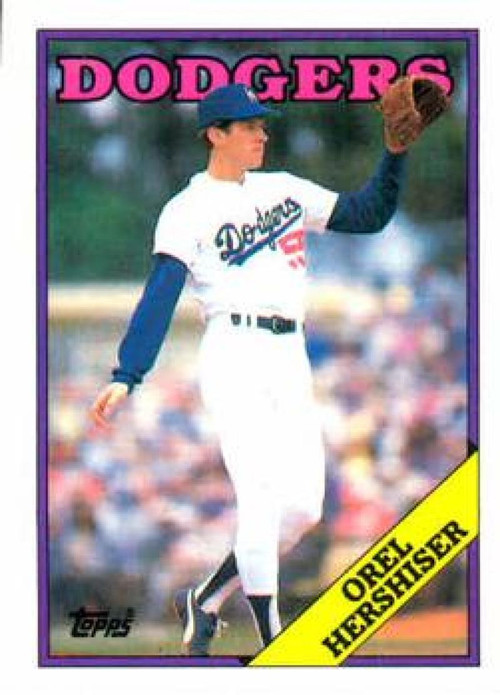 1989 Topps #394 Orel Hershiser AS NM-MT Los Angeles Dodgers