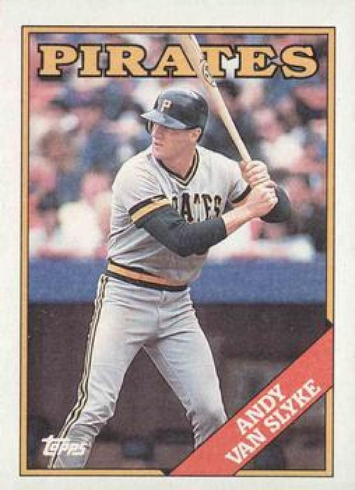 1988 Donruss #291 Andy Van Slyke NM-MT Pittsburgh Pirates - Under