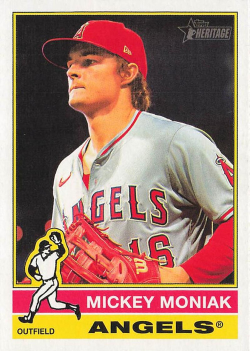2025 Topps Heritage #337 Mickey Moniak NM-MT Los Angeles