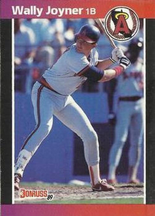 1988 Donruss #110 Wally Joyner NM-MT California Angels - Under the