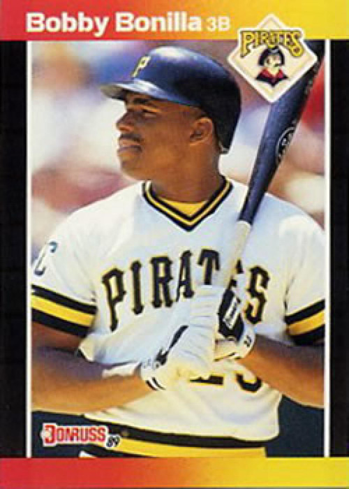 1990 Donruss #290 Bobby Bonilla NM-MT Pittsburgh Pirates