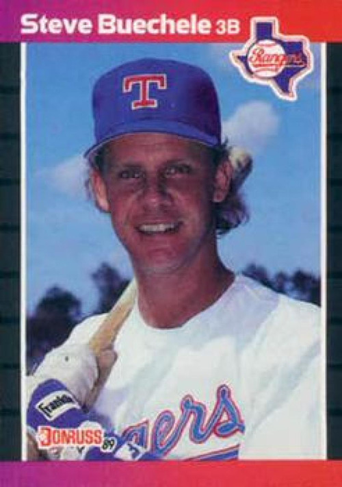 1988 Donruss #224 Steve Buechele NM-MT Texas Rangers - Under the Radar  Sports