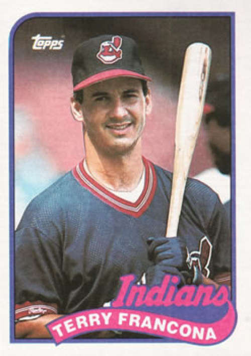 1989 Upper Deck Terry Francona #535 Baseball Card Cleveland Indians