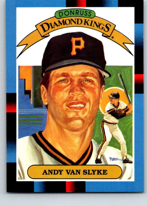 1988 Andy Van Slyke Donruss Baseball Card #291