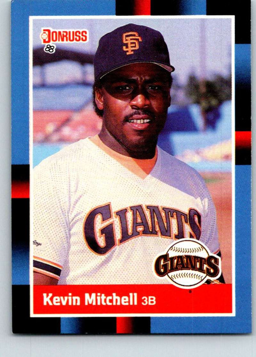 1989 Donruss #485 Kevin Mitchell - NM-MT