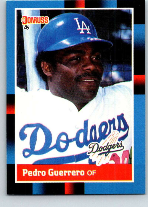 1988 Topps Pedro Guerrero #550 Baseball Card