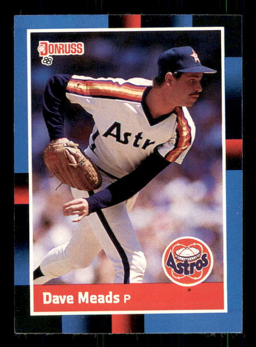 1988 Donruss #455 Dave Meads NM-MT RC Rookie Houston Astros