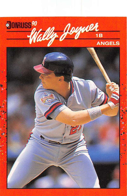 1988 Donruss #110 Wally Joyner NM-MT California Angels - Under the