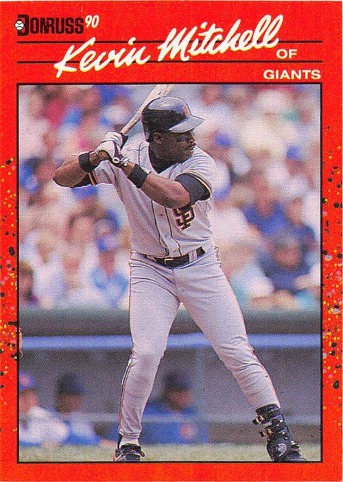 1988 Donruss #66 Kevin Mitchell NM-MT San Francisco Giants - Under