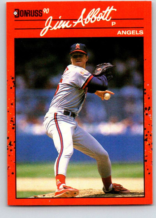 1992 Topps Kids #97 Jim Abbott NM-MT California Angels - Under the