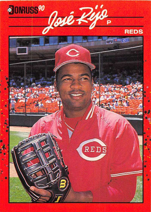  1989 Donruss Baseball Card #375 Jose Rijo