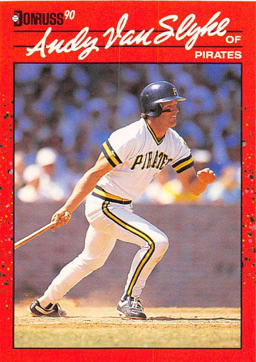 1988 Donruss #291 Andy Van Slyke NM-MT Pittsburgh Pirates - Under the Radar  Sports