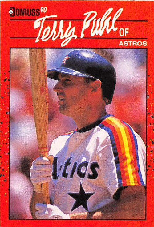 1988 Donruss #533 Terry Puhl NM-MT Houston Astros - Under the